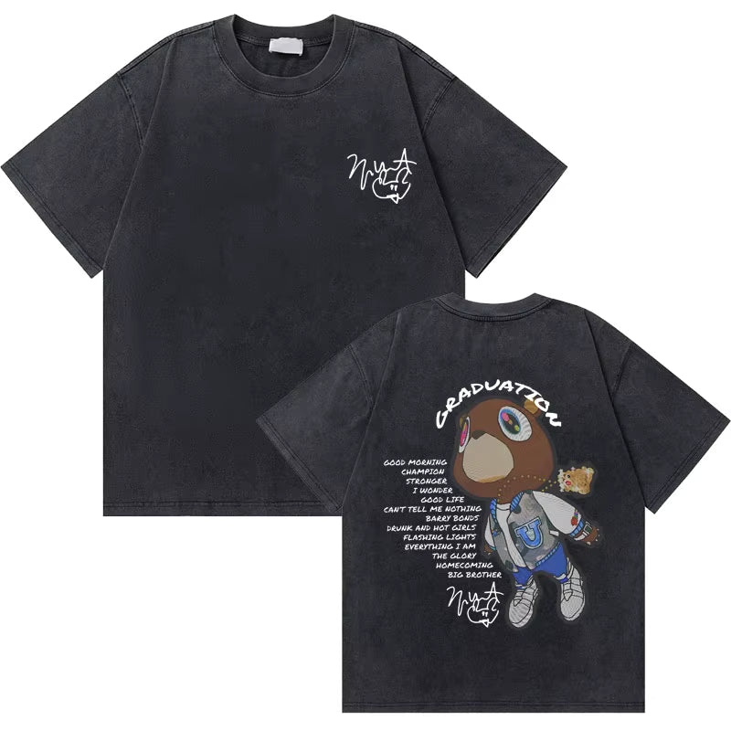 Ye Graphic T-Shirt-Cotton Oversized Tee