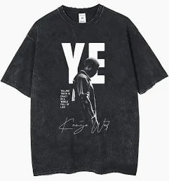 Ye Graphic T-Shirt-Cotton Oversized Tee